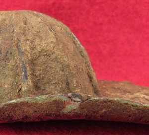 Excavated Toy Fireman's Hat 